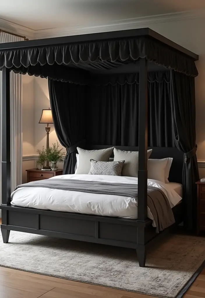 25 Black Canopy Bedroom Ideas That Add Drama and Elegance - Conclusion