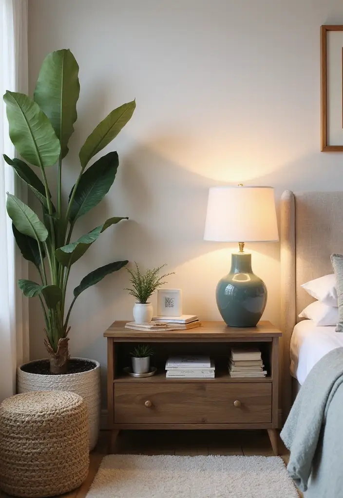 30 Cute Bedroom Ideas Aesthetic That Feel Pinterest-Perfect - 15. Cozy Bedside Setup
