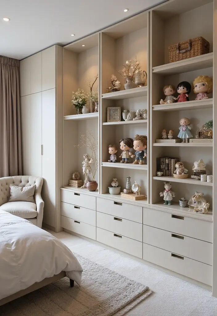 25 Disney Bedroom Ideas for Adults Who Never Stopped Dreaming - 11. Character Figurines