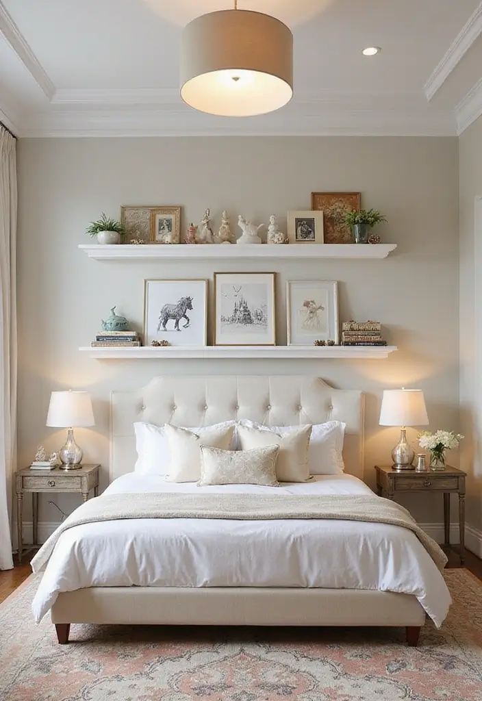 25 Disney Bedroom Ideas for Adults Who Never Stopped Dreaming - 21. Artful Decorative Objects