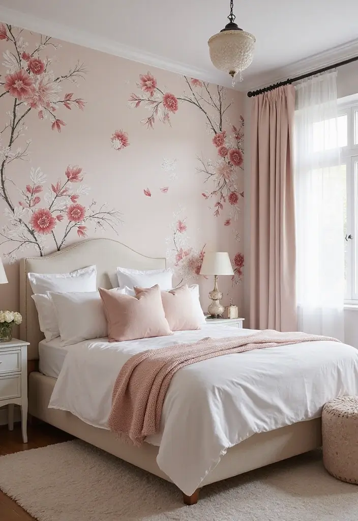 25 Disney Bedroom Ideas for Adults Who Never Stopped Dreaming - 22. Transformative Wallpaper