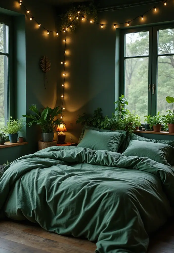 25 Disney Bedroom Ideas for Adults Who Never Stopped Dreaming - 3. Enchanted Forest Vibes