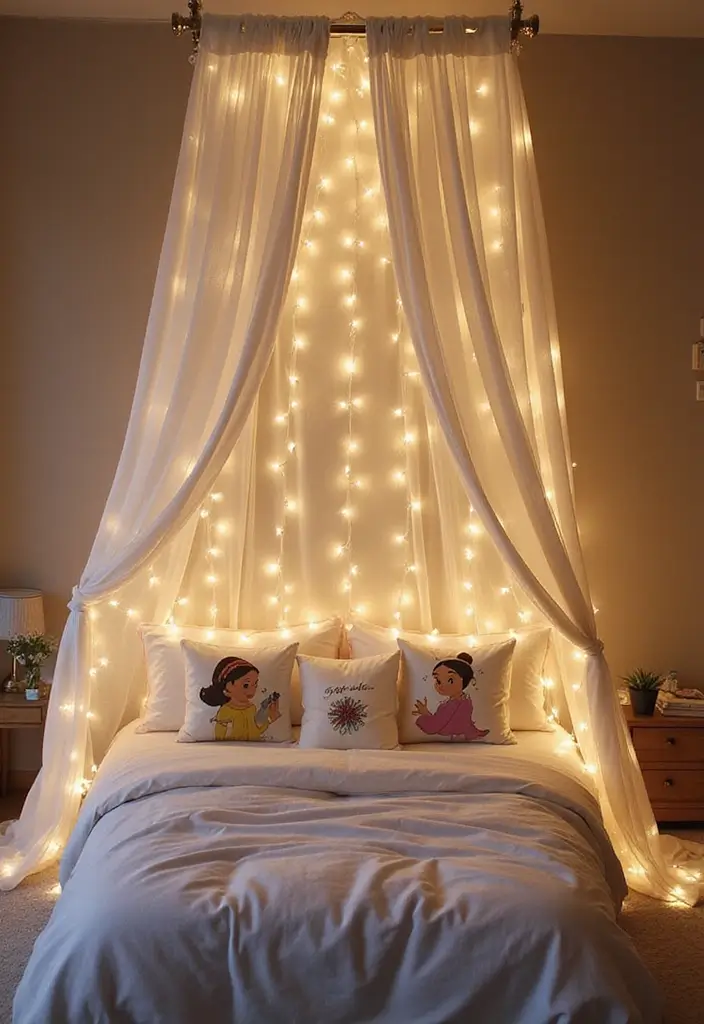 25 Disney Bedroom Ideas for Adults Who Never Stopped Dreaming - 4. Whimsical Canopy Beds
