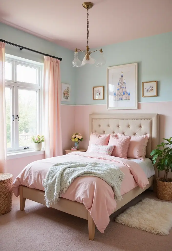 25 Disney Bedroom Ideas for Adults Who Never Stopped Dreaming - 7. Disney Color Palettes