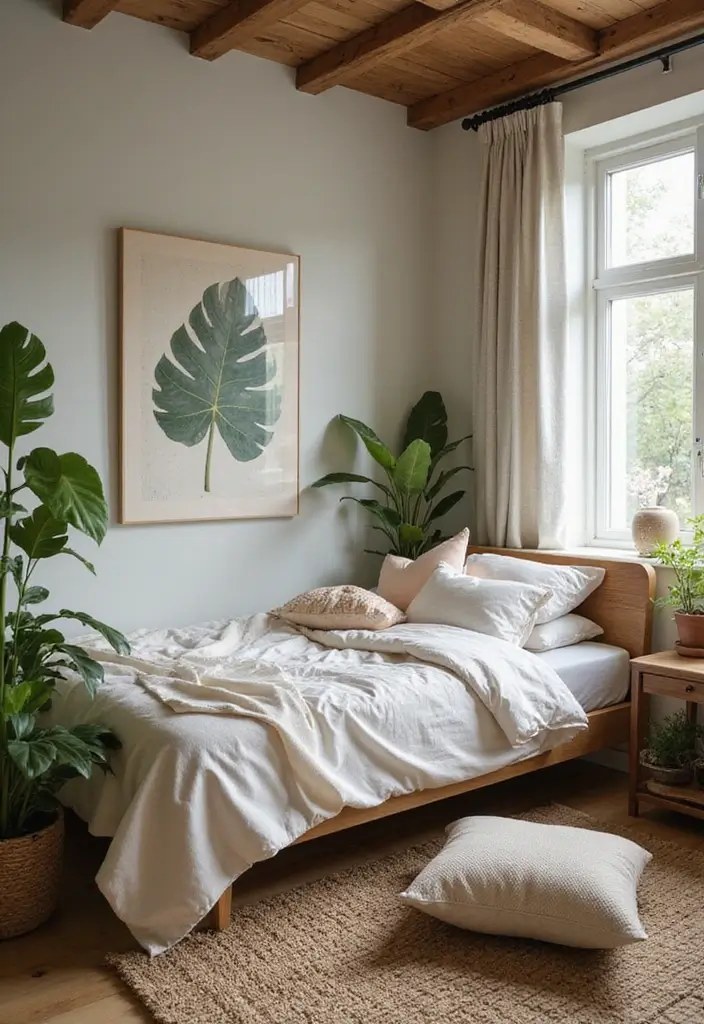 25 Kids Bedroom Ideas Shared Boy and Girl That Work Perfectly - 12. Nature-Inspired Decor