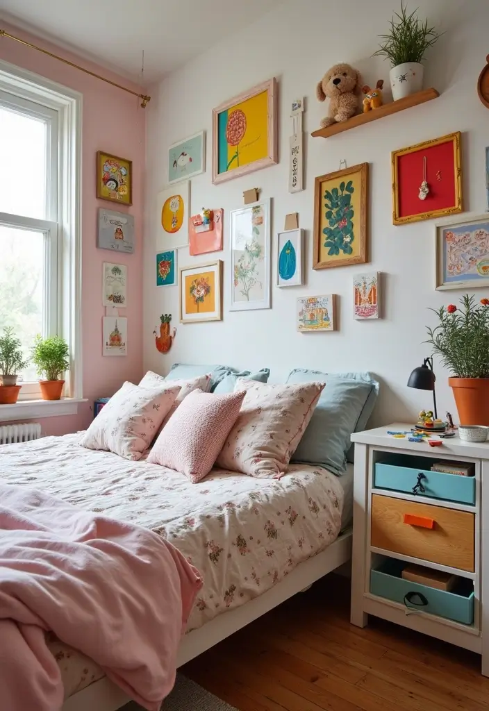 25 Kids Bedroom Ideas Shared Boy and Girl That Work Perfectly - 15. DIY Decor Projects