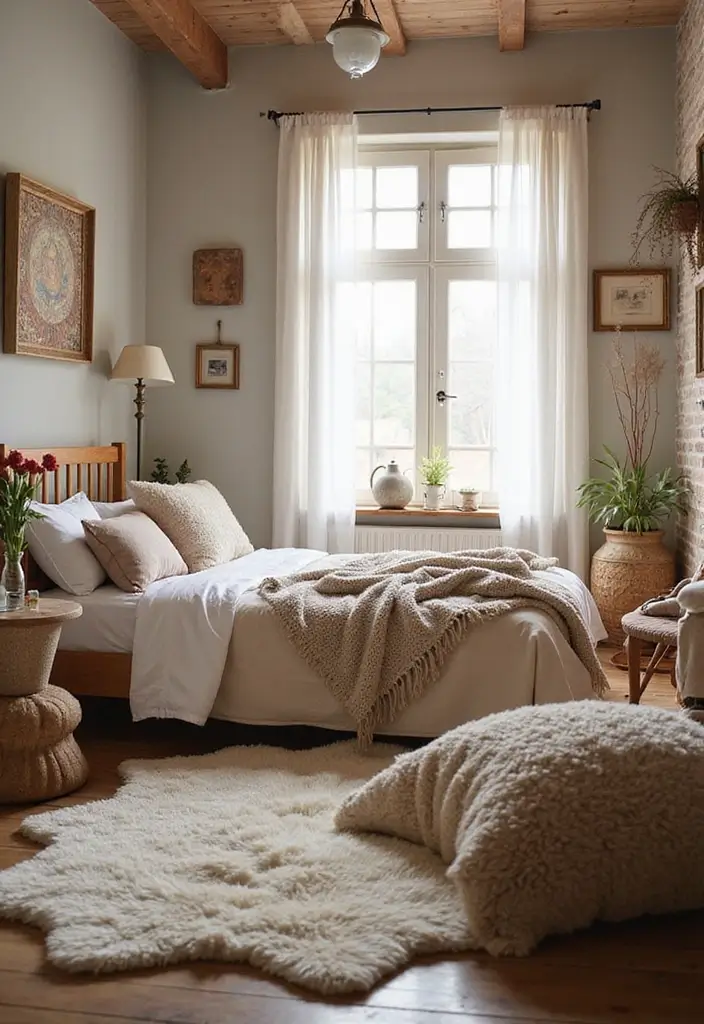 25 Kids Bedroom Ideas Shared Boy and Girl That Work Perfectly - 18. Soft Textures