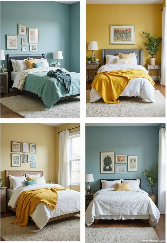 25 Kids Bedroom Ideas Shared Boy and Girl That Work Perfectly - 3. Playful Color Palettes
