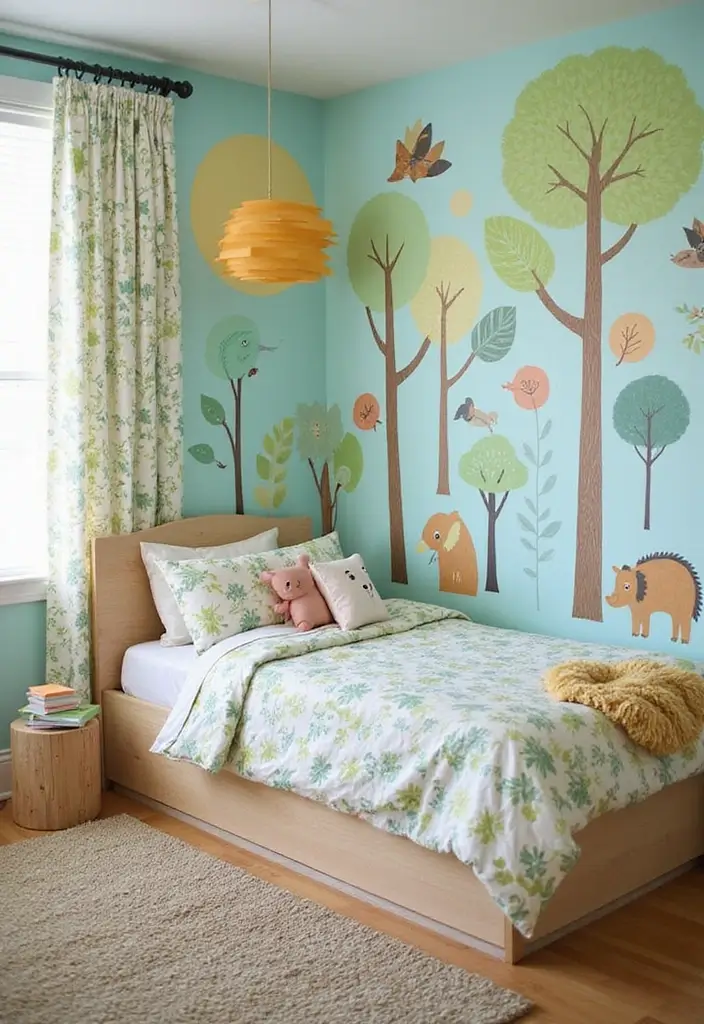 25 Kids Bedroom Ideas Shared Boy and Girl That Work Perfectly - 4. Fun Themed Decor