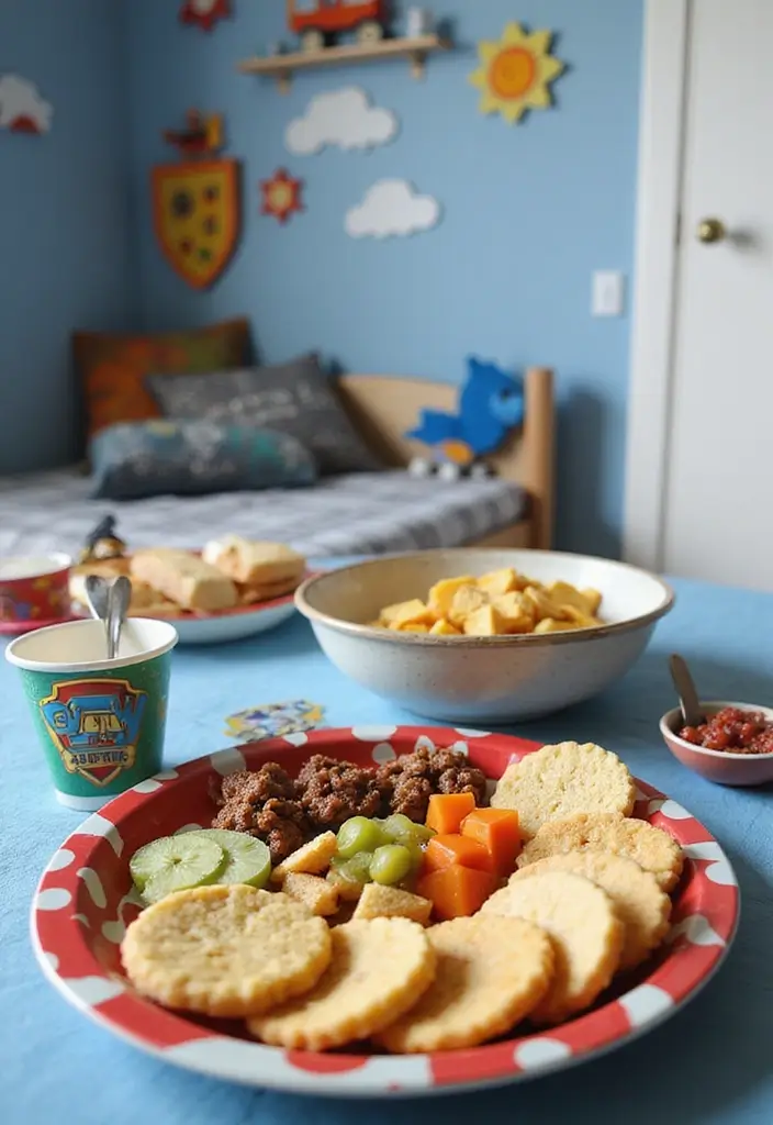 25 Paw Patrol Bedroom Ideas for Boys That Are Paw-some! - 15. Themed Granola Bars for Snacks