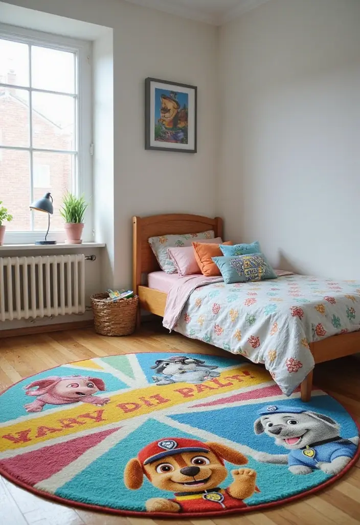 25 Paw Patrol Bedroom Ideas for Boys That Are Paw-some! - 4. Paw Patrol Rugs