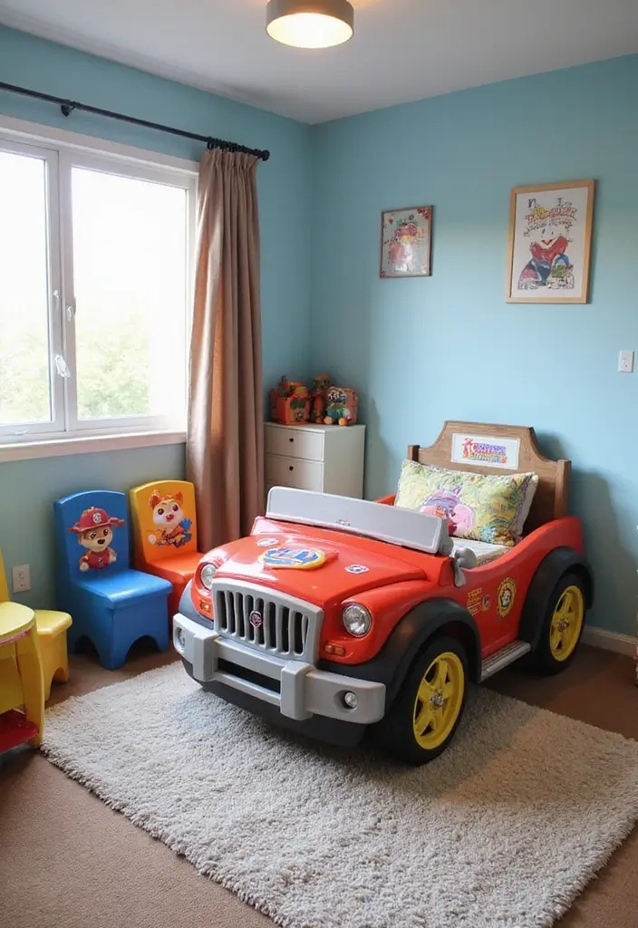 25 Paw Patrol Bedroom Ideas for Boys That Are Paw-some! - 9. Paw Patrol Themed Furniture
