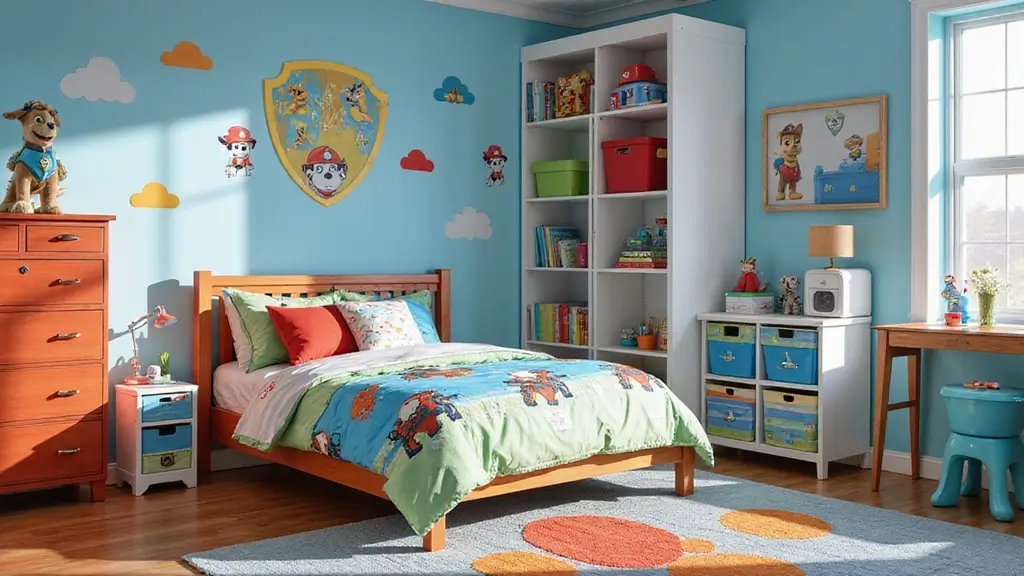 25 Paw Patrol Bedroom Ideas for Boys That Are Paw-some!