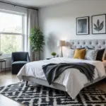 30 Black and White Bedroom Ideas for Teens That Are Bold & Balanced