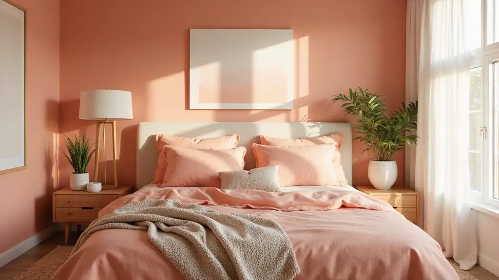 30 Peach Color Bedroom Ideas That Feel Fresh and Modern