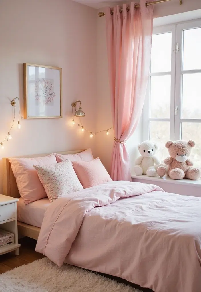 30 Toddler Girls Bedroom Ideas That Are Cute & Whimsical - 19. Sweet Dream Accents
