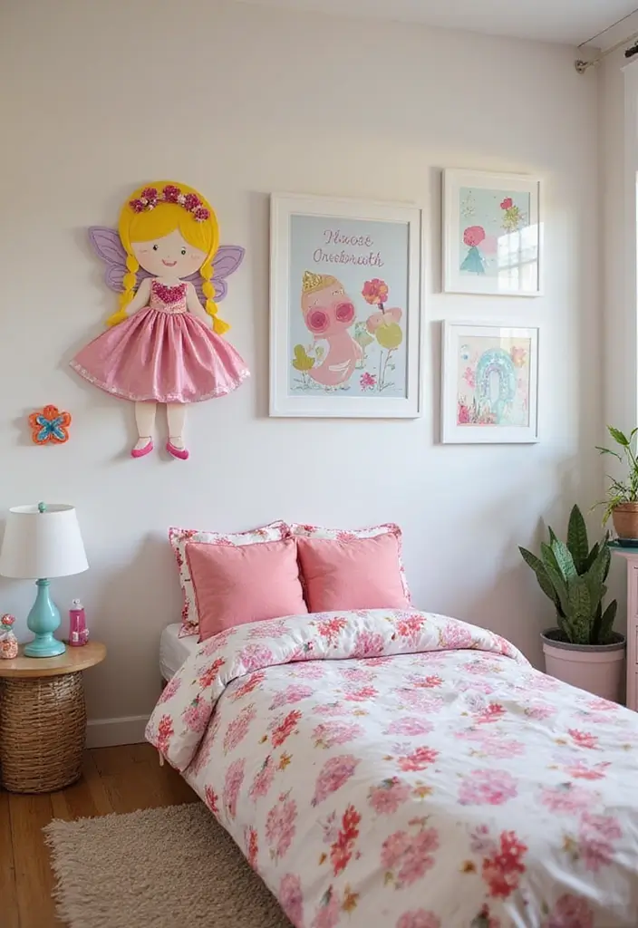 30 Toddler Girls Bedroom Ideas That Are Cute & Whimsical - 20. DIY Fairy Tale Crafts