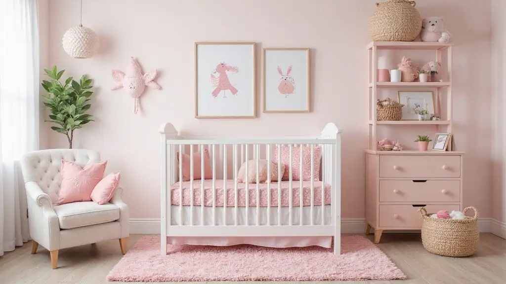 Easy DIY Baby Girl Room Decor You Can Try