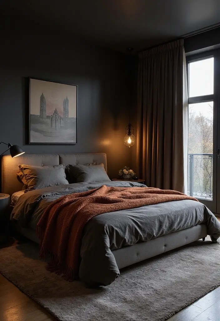 Transform Your Space with 27 Modern Bedroom Trends of 2026 - 11. Dark and Moody Palettes