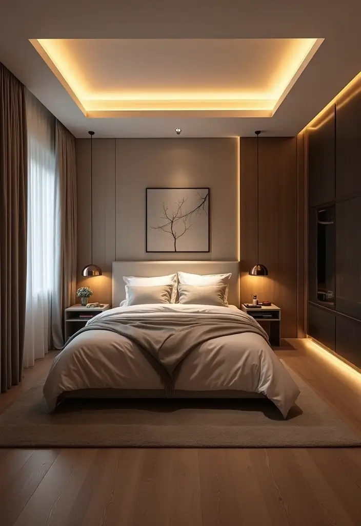 Transform Your Space with 27 Modern Bedroom Trends of 2026 - 16. Layered Lighting