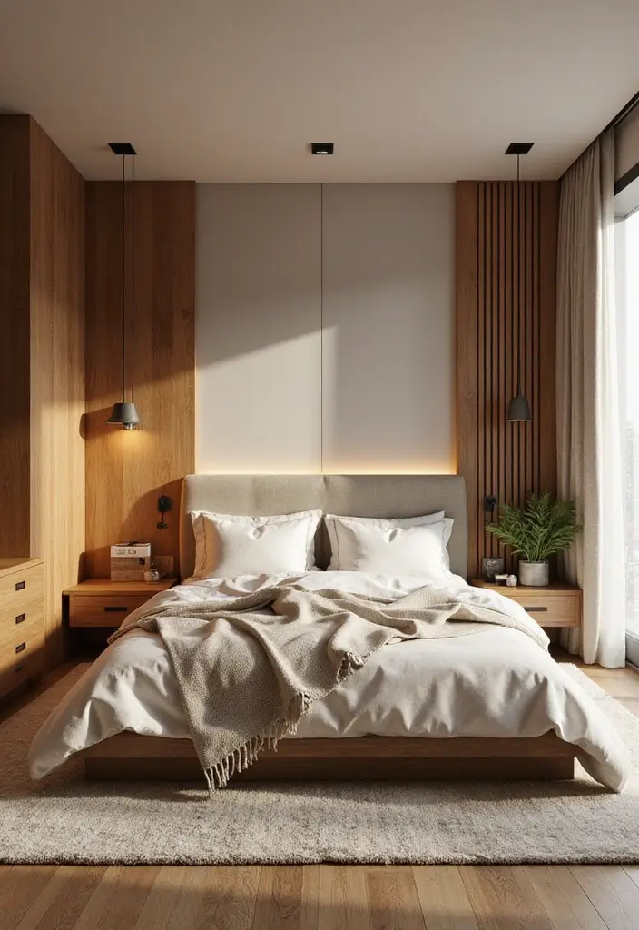 Transform Your Space with 27 Modern Bedroom Trends of 2026 - 18. Warm Wood Finishes
