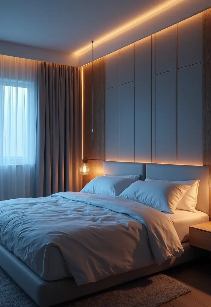Transform Your Space with 27 Modern Bedroom Trends of 2026 - 4. Smart Technology Integration