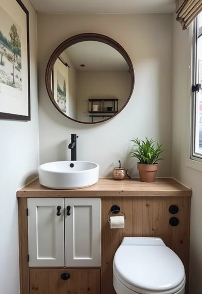 12 Small Camper Bathrooms With Smart Layouts - 3. The Compact Vanity