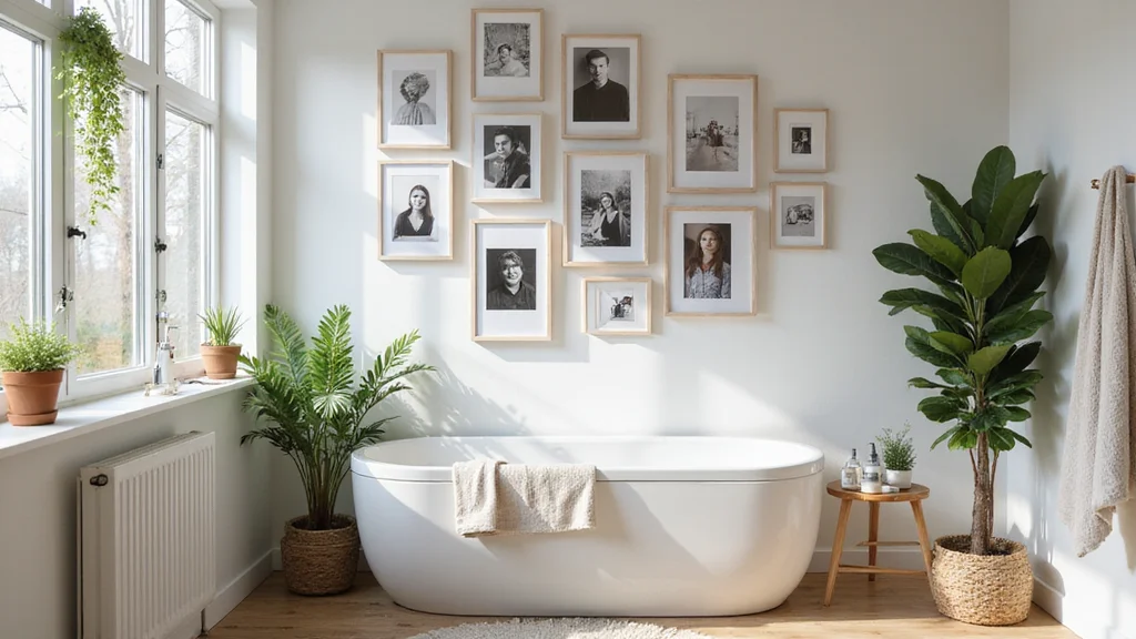 14 Bathroom Photo Wall Ideas for a Personal Touch
