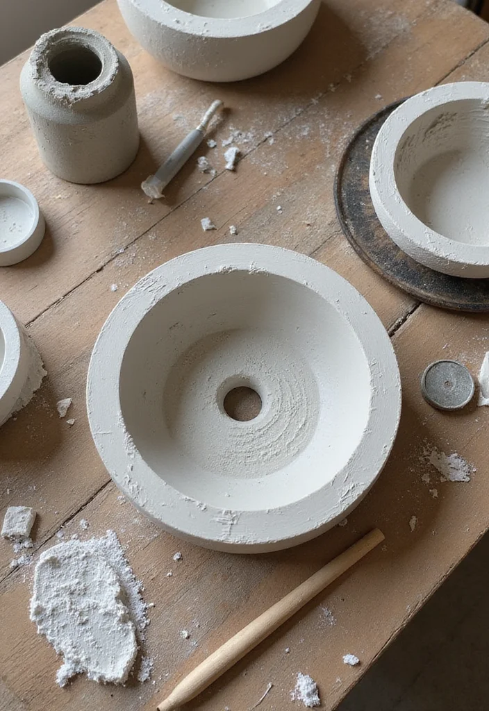 14 Cement Sink Bathroom Ideas for Modern Homes - 14. DIY Cement Sink Projects