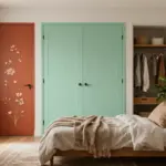 14 Closet Door Painting Ideas For Aesthetic Bedrooms