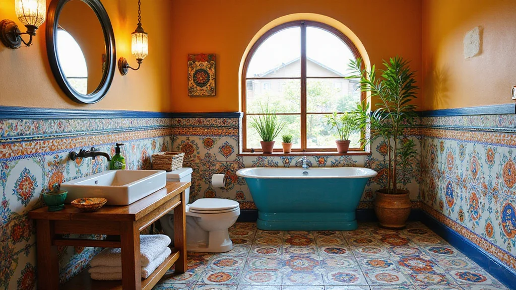 14 Mexican Tile Bathroom Ideas Full of Color