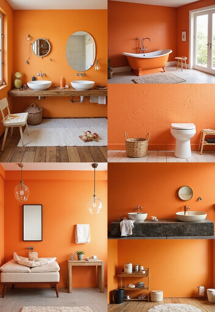 14 Orange Bathroom Wall Ideas for Warmth - Conclusion