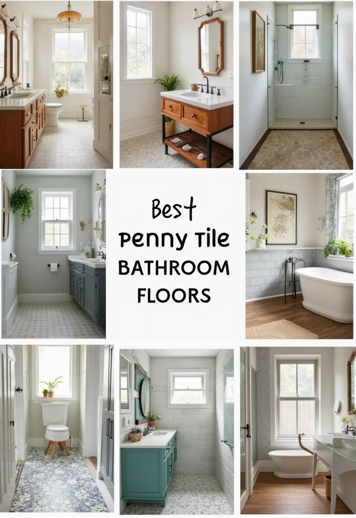 14 Penny Tile Bathroom Floor Ideas That Impress - Conclusion
