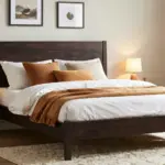 15 Dark Brown Bed Frame Bedroom Cozy Ideas For Warm Comfort