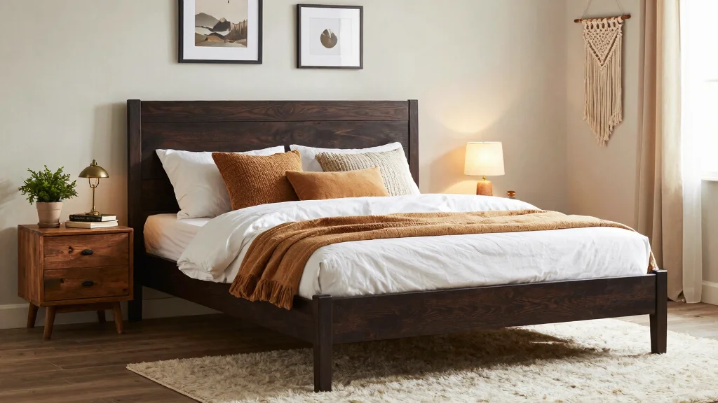 15 Dark Brown Bed Frame Bedroom Cozy Ideas For Warm Comfort