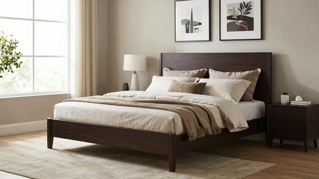 15 Dark Brown Bed Frame Modern Luxury Bedroom Ideas