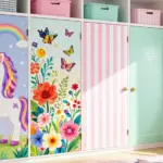 15 Girls Bedroom Closet Door Ideas With Cute Character