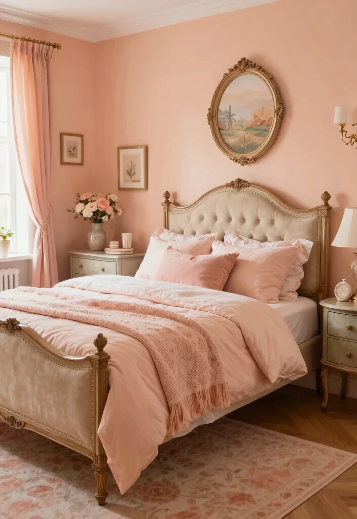 15 Peach Colour Vintage Bedroom Ideas With Romantic Charm - Conclusion