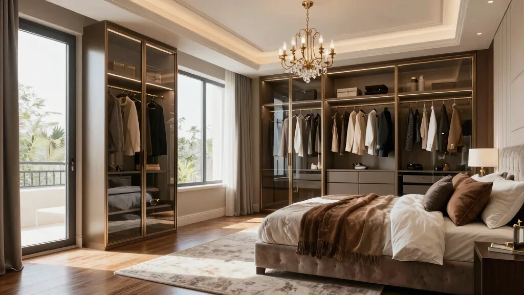 15 Walk In Closet Door Ideas For Stylish Bedrooms