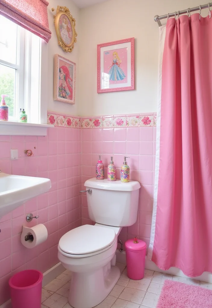 16 Barbie Bathroom Decor Ideas for a Fun Makeover - 8. Barbie Accessories for Kids