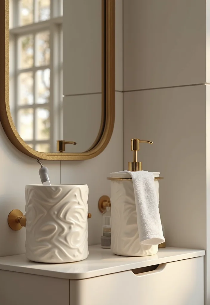 16 Luxury Small Bathroom Ideas Worth Saving - 14. Unique Bathroom Accessories