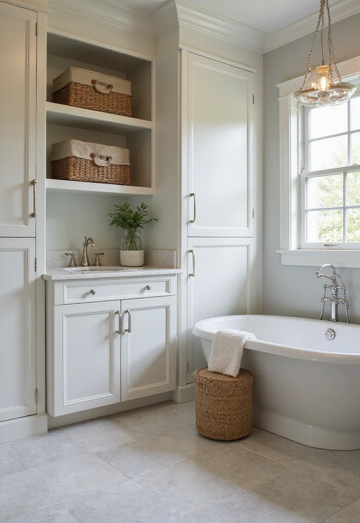 16 Luxury Small Bathroom Ideas Worth Saving - 9. Smart Storage Solutions