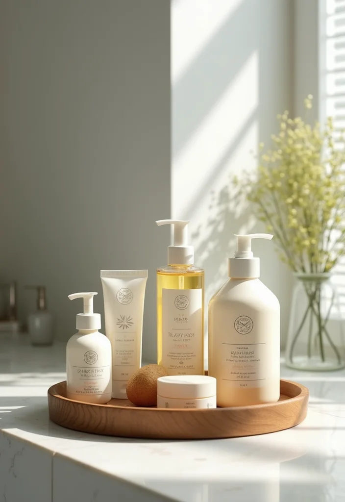 16 Natural Bathroom Decor Ideas for a Calming Space - 13. Organic Bath Products