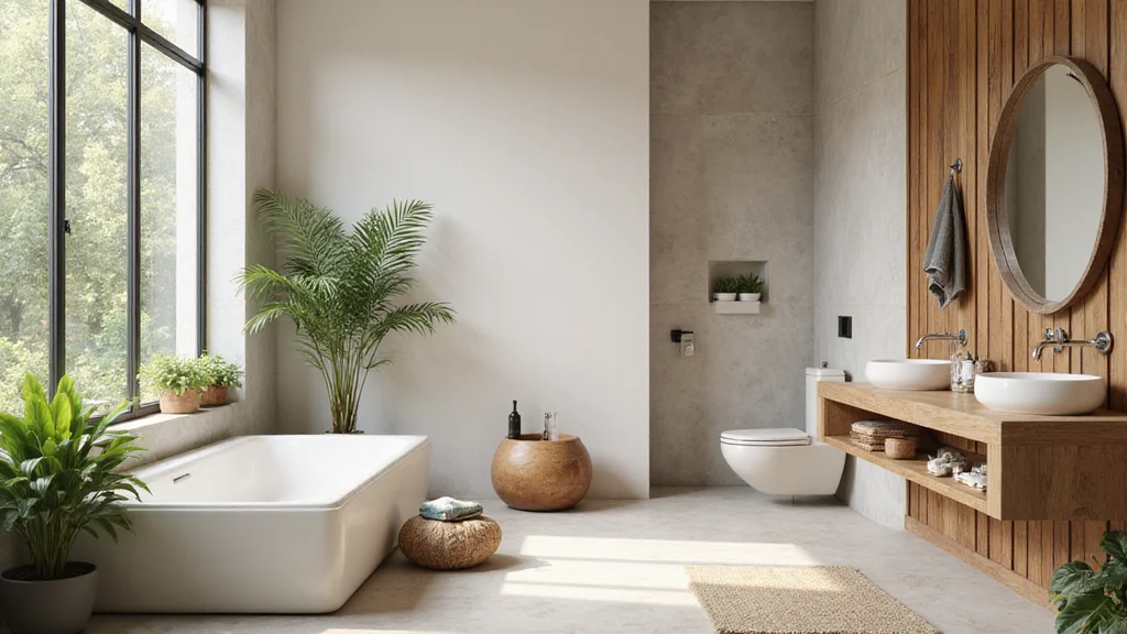 16 Natural Bathroom Decor Ideas for a Calming Space