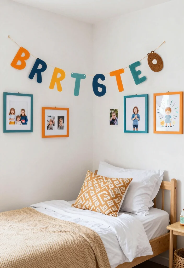 16 Toddler Girl Boho Bedroom Ideas With Sweet Free Spirit Style - 10. Personalized Touches