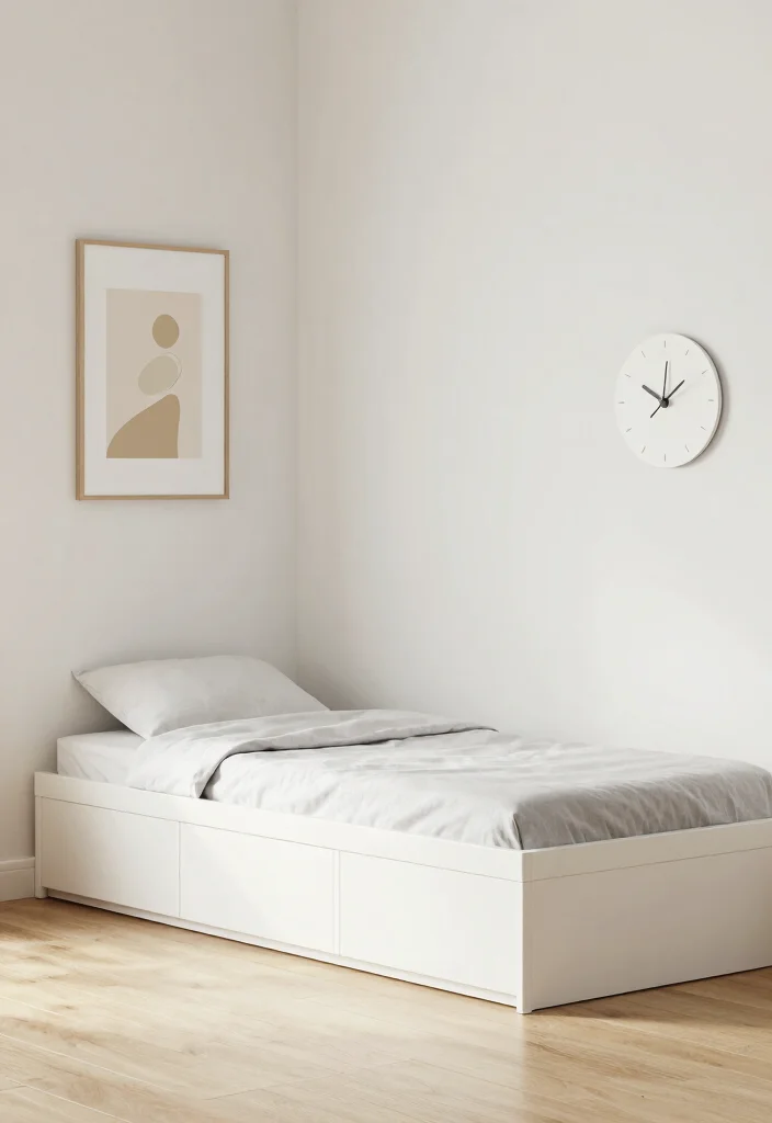 16 Toddler Girl Modern Bedroom Ideas With Clean Lines - 12. Clean Lines and Minimalist Decor