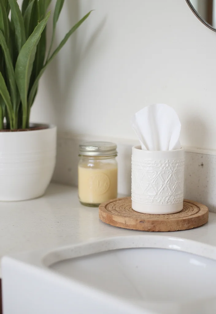 16 Toilet Decor Ideas to Refresh Your Bathroom - 5. Reusable Bamboo Wipes