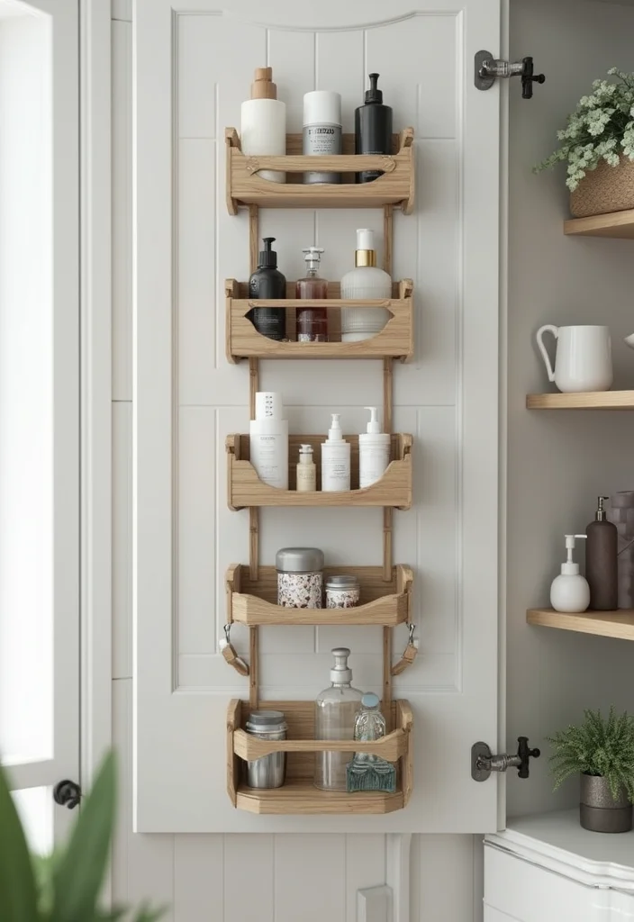 16 Under Sink Bathroom Storage Ideas That Save Space - 5. Hanging Storage Solutions