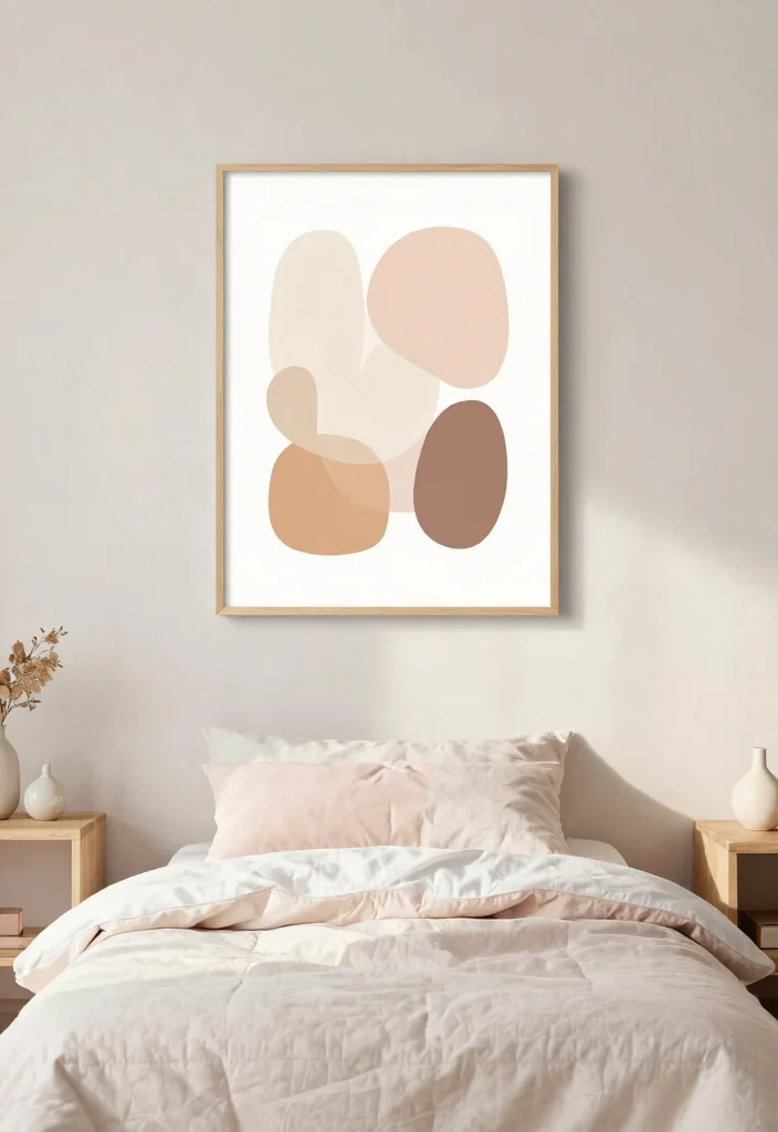 17 Toddler Girl Minimalist Bedroom Ideas With Calm Simplicity - 8. Simple Wall Art