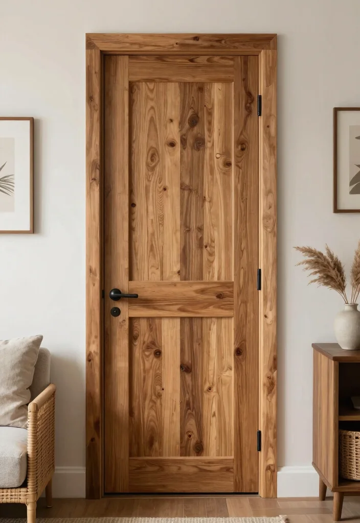 17 Unique Bedroom Closet Door Ideas That Stand Out - 16. Reclaimed Wood Doors